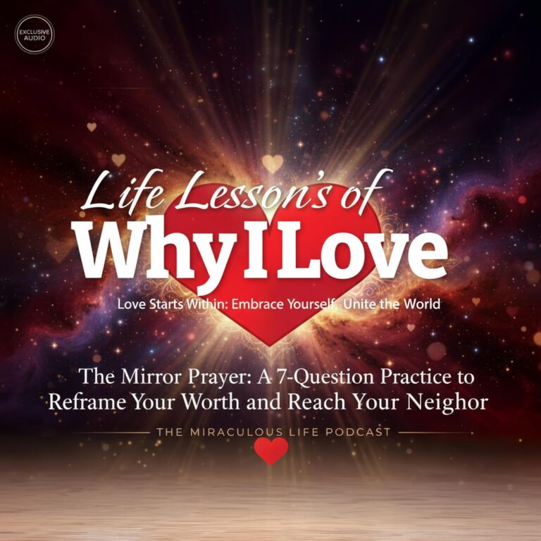 The Mirror Prayer: A 7-Question Practice to Reframe Your Worth and Reach Your Neighbor